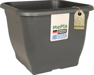 Produktbild von MePla - Pflanzkübel Quadrat 58x58 anthrazit