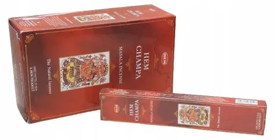 Produktbild von HEM Champa Pulver-Räucherstäbchen 12 x 15g