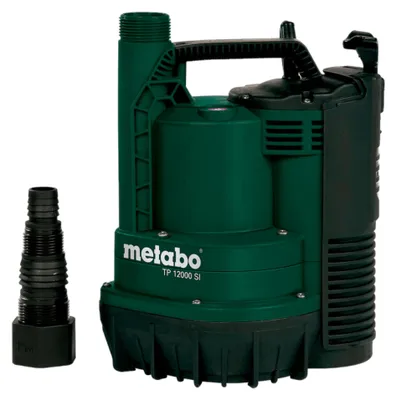 Immagine prodotto di Metabo Tauchpumpe TP 12000 SI, flachsaugend 2-3 mm, 600 W, Färdermenge 11700 l/h