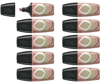 Obrázok produktu pre Zvýrazňovač, 1-4 mm, STABILO "Boss Mini Nature vibes", tmavohnedá