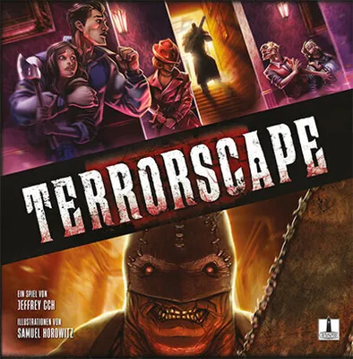 Produktbild von Terrorscape Brettspiel Asymmetrisches Horror-Versteckspiel für 2-4 Spieler Deutsch