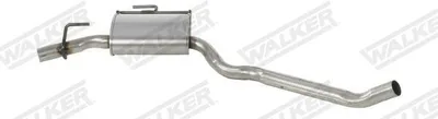 Produktbild von WALKER 22688 Mittelschalldämpfer Schalldämpfer für OPEL Omega B Caravan (V94) für VAUXHALL Omega (B) Limousine (V94)