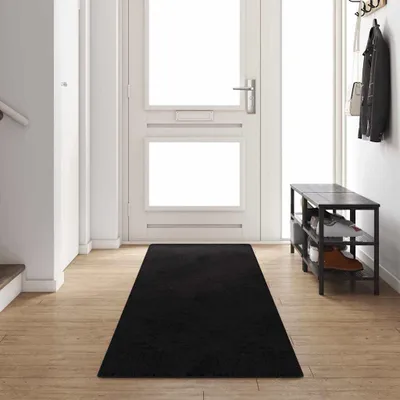 Immagine prodotto di Runner in Moquette Nero 80 x 400 cm 100% Polipropilene Tuft