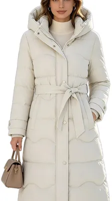 Productafbeelding van Currero Winterjas Dames Melkachtig XXL