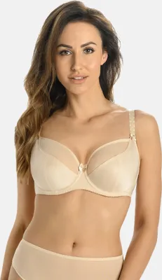 Immagine prodotto di Reggiseno morbido Teyli con ferretti e rete Nooemi Female 203 beige 85G