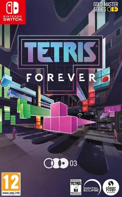The cover art for the Nintendo Switch game Tetris Forever.