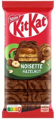Obrázok produktu pre Nestle KitKat Tablet Hazelnut Krehká vafľa s mliečnou čokoládou 99 g