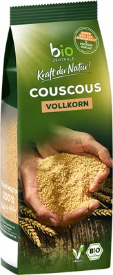 Produktbild von Couscous Vollkorn ballaststoffreich körnig und vielseitig 400g