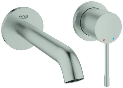 Immagine prodotto di Grohe Essence, mitigeur lavabo 2 trous, saillie 183mm, montage mural, 29192DC1, 29192DC1