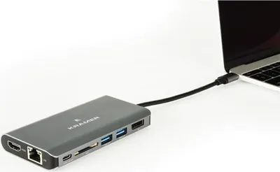 Immagine prodotto di KRAMER KDOCK-3 Hub USB-C Adattatore multiporta (91-00015899)