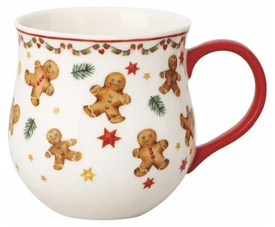 Produktbild von Rosenthal Christmas Mug Lebkuchenmann Becher mit Henkel 0,45l