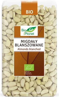 Obrázok produktu pre BLANŠOVANÉ MANDLE 1 kg -PLANÉTA