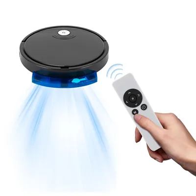 Image de Robot aspirateur 3 en 1 noir multifonction avec télécommande