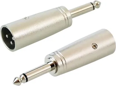 Immagine prodotto di keepdrum ADA008 Adattatore XLR-m a jack 6,3 2 pezzi