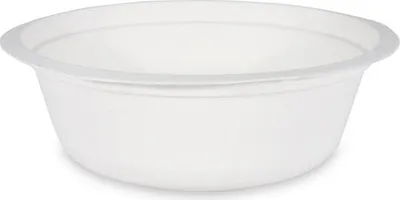 Produktbild von 50x Suppenteller Salatschalen Schale rund Zuckerrohr 500ml Ø15.5 x 5.5cm