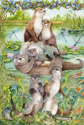 Produktbild von Schmidt® Spiele 55846 Otterfamilie Kinderpuzzle, 100 Teile, 100 Stück(e), Tiere, 5 Jahr(e)