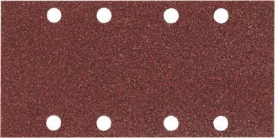Immagine prodotto di Carta abrasiva velcro Makita, 93 x 185 mm, K120, 10 pz. 93 x 185 mm - K120 - 10 pz. - 8 fori