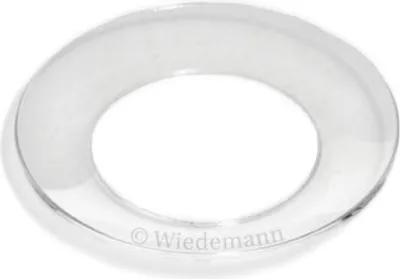 Produktbild von 4 Stück Glas Kerzentropfmanschetten 40 mm Durchmesser, Tropfenfänger, Kerzenmanschetten, Tropfring