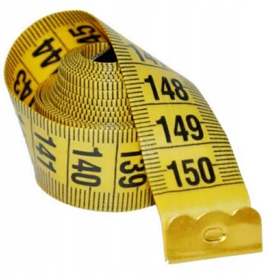 Obrázok produktu pre Krajčírska miera v krabičke ETUI meter cm navíjací 150 cm žltá