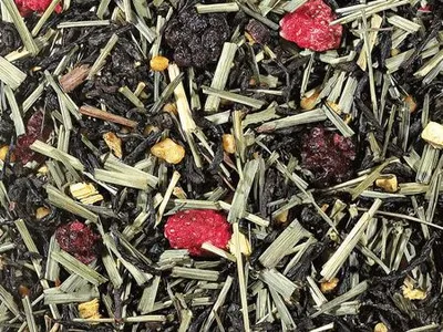 Produktbild von 1 kg  Schwarzteemischung Atempause Vanille/Anis-Note aromatisiert