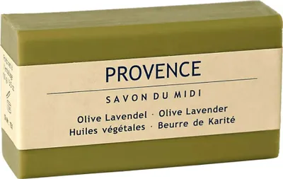 Produktbild von Savon du Midi Sheabutterseife PROVENCE (Olive & Lavendel)