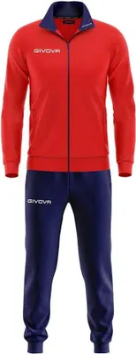 Produktbild von Sportanzug Givova Tuta Torino Rot - M
