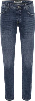 Produktbild von Red Bridge Herren Jeans Hose Denim Pants Faded Dunkelblau W30L32