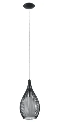 Produktbild von Pendelleuchte Razoni, 60 W, schwarz, E27