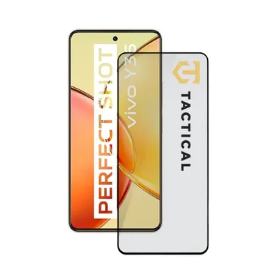Produktbild von Tactical Glass Shield 5D für Vivo Y36 - Schwarz KP29110