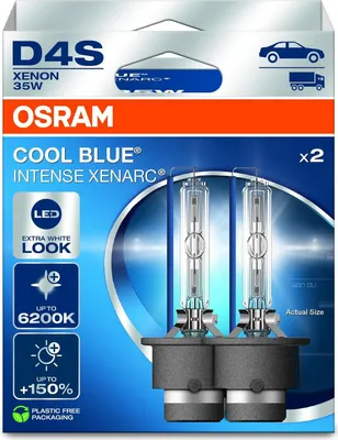 Immagine prodotto di OSRAM XENARC COOL BLUE INTENSE NextGen. D4S P32d-5 42V/35W (2er Box)