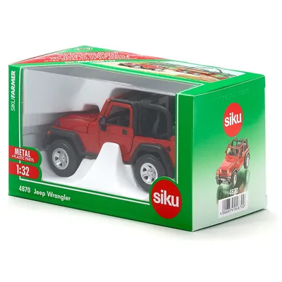 Produktbild von Siku Jeep WRANGLER Spielzeugauto rot ; 4870