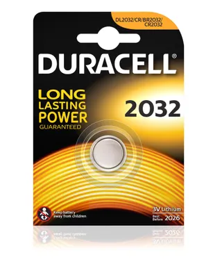 Produktbild von DURACELL Lithium Knopfzelle "Electronics" 2032 1er Blister