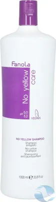 Produktbild von Fanola No Yellow Shampoo Shampoo für platinblondes und graues Haar 1000 ml