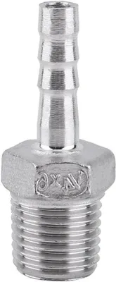 Image de Adaptateurs de raccord pneumatique en acier inoxydable 304, 1/8 à 3/4 pouce, raccordement pour tube en acier