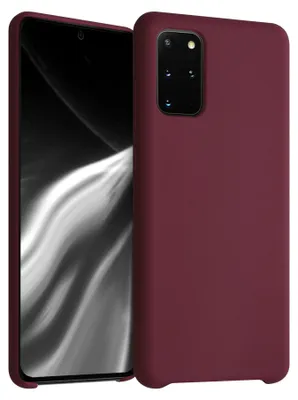 Produktbild von kwmobile Handyhülle für Samsung Galaxy S20 Plus Hülle - Case Silikon - Kabelloses Laden - Schutzhülle Cover in Tawny Red