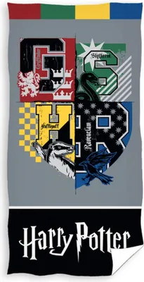 Produktbild von Handtuch 70x140cm Baumwolle Harry Potter herby