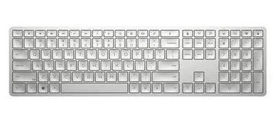 Obrázok produktu pre HP Programovateľná bezdrôtová klávesnica 970, Bezdrôtový, Bluetooth, Strieborná