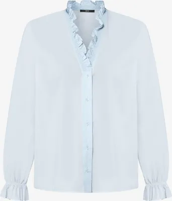 Produktbild von Zero Damen Bluse mit Rüschen