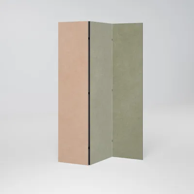 Produktbild von SpaceRebels Paravent Raumteiler - 3-teilig Raumtrenner, Druck 1-Seite - Raumtrenner - Trennwand Wohnung - Room Divider - Spanische Wand Deko Modern Sichtschutz