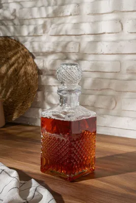 Produktbild von Hermia Concept, JU8057GCL, Flasche, Transparent, 100 % GLAS, 10,5 x 10,5 x 25 cm
