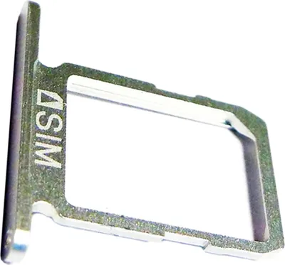 Produktbild von Samsung Galaxy S6 (SM-G920F) Original Ersatz Simkartenhalter, Weiss Blau