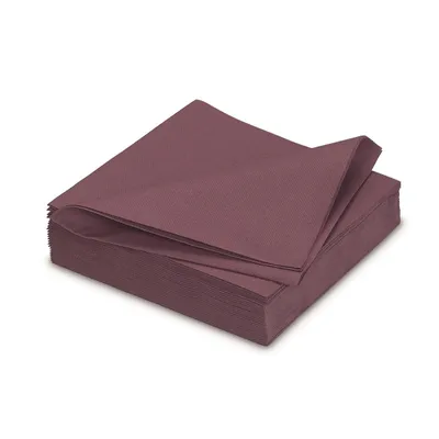 Produktbild von Servietten stoffähnlich 40x40cm in  25 Stück, Farbauswahl:beere 280