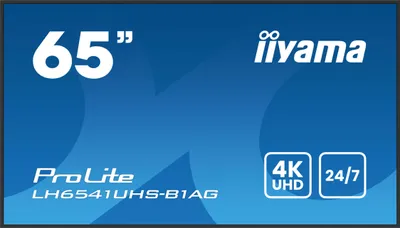 Image de IIYAMA 164.0cm(65") LH6541UHS-B1AG 16:9 3xHDMI+USB IPS (Speditionsversand)