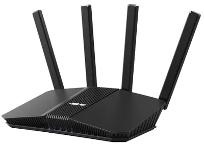 Zdjęcie produktu dla ASUS RT-BE58U V2, Wi-Fi 7 (802.11be), Dual-band (2.4 GHz/5 GHz), Przewodowa sieć LAN, Czarny, Router biurkowy