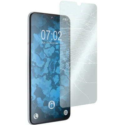 Produktbild von 3er-Pack PhoneNatic Glas-Folie klar  kompatibel mit Samsung Galaxy A40 - Panzerglas für Galaxy A40