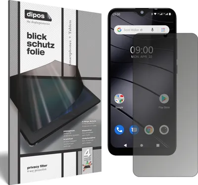 Produktbild von Blickschutzfolie für Gigaset GS110 matt Schutzfolie Folie Display Schutz dipos