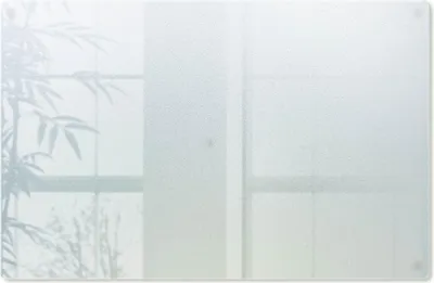Produktbild von Klare Glasplatte - Sicherheitsglas 4mm - 80x52cm - Abdeckung Tisch - Wohnbereich Glas - Kratzfest - Möbel Schutz - ESG