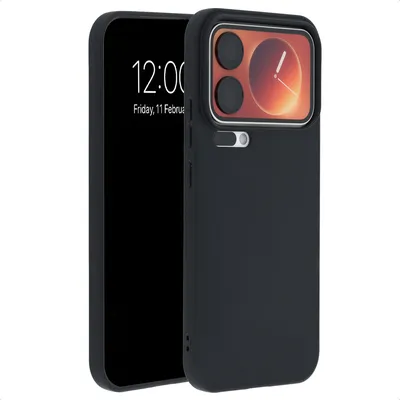 Zdjęcie produktu dla imoshion Kolorowa obudowa tylna do Xiaomi 17 Pro Max – czarna