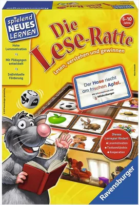 Produktbild von Die Lese-Ratte (Kinderspiel)