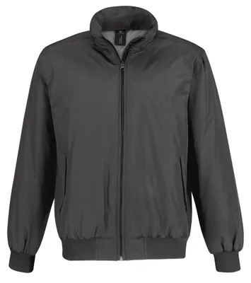 Produktbild von B&C - "Crew" Bomberjacke für Herren LT1156 (3XL) (Dunkelgrau unifarben)